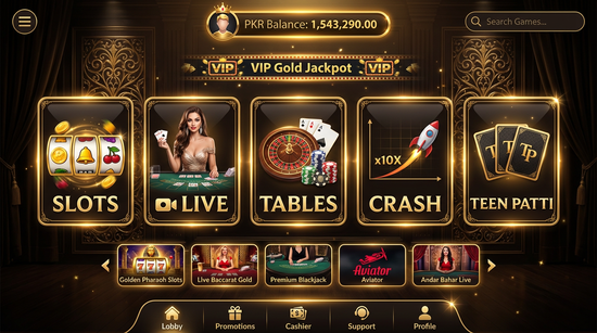 Main screen of Mobilewins casino page for PK players - 4